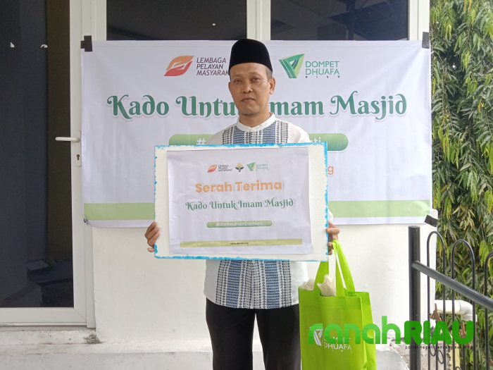 Layanan cek Kesehatan gratis, Kado untuk imam masjid Se Kota Pekanbaru sebelum Ramadhan